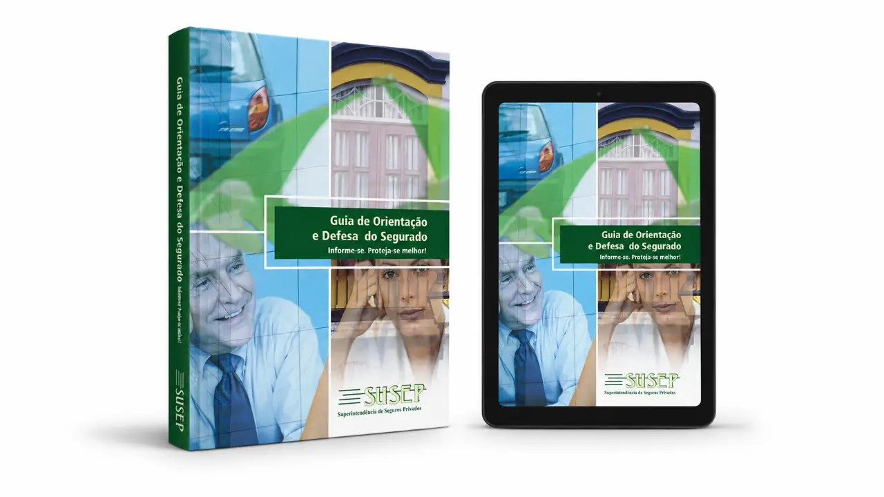 Banner para baixar o Guia de Orientação e Defesa do Segurado da SUSEP em PDF.